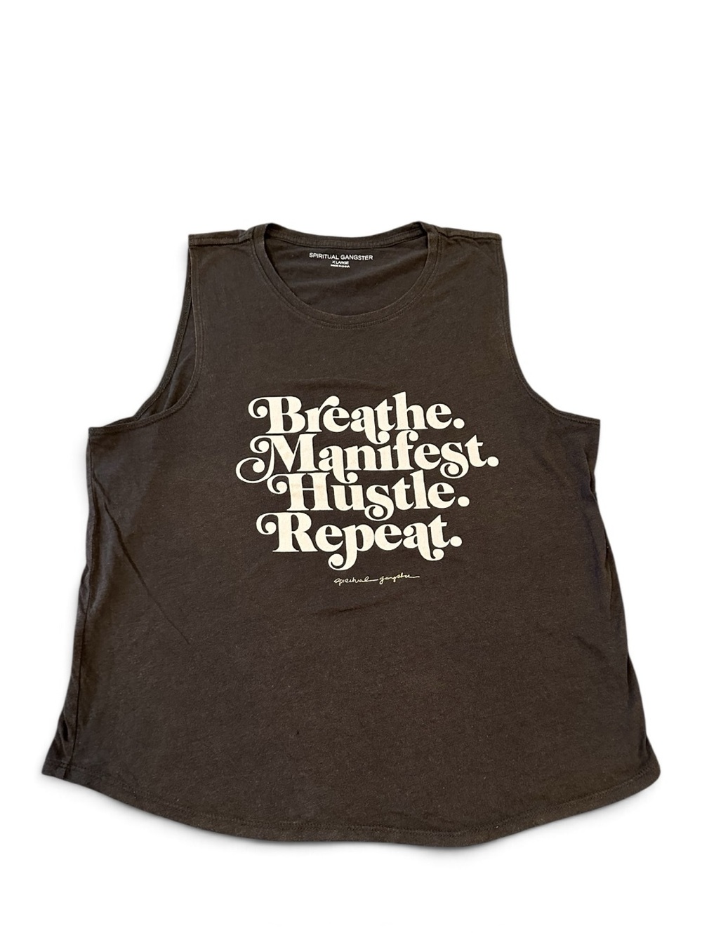 Spiritual Gangster Tank Top Size XL